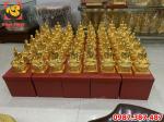 Đúc 100 pho Tượng Phật Hoàng Trần Nhân Tông cao 25cm cho chùa Yên Tử