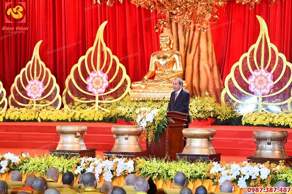 Dự án Đúc 12 quả trống đồng đường kính 60cm cho đại lễ Vesak 2019 tại chùa Tam Chúc- Hà Nam dành tặng đại biểu các nước..!